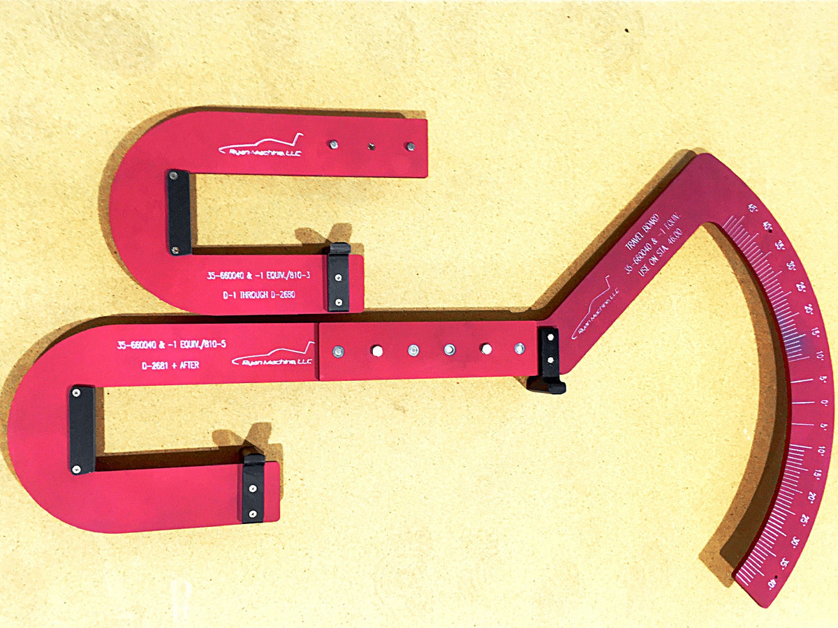 Bonanza Control Surface Rigging Travel Board Kit – Ryan Machine, LLC